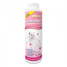 Natural Pet Ultracoat Dry Shampoo 250g, 004745, cat Shampoo / Conditioner, Natural Pet, cat Grooming, catsmart, Grooming, Shampoo / Conditioner